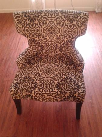 Contemporary Wingback Chair