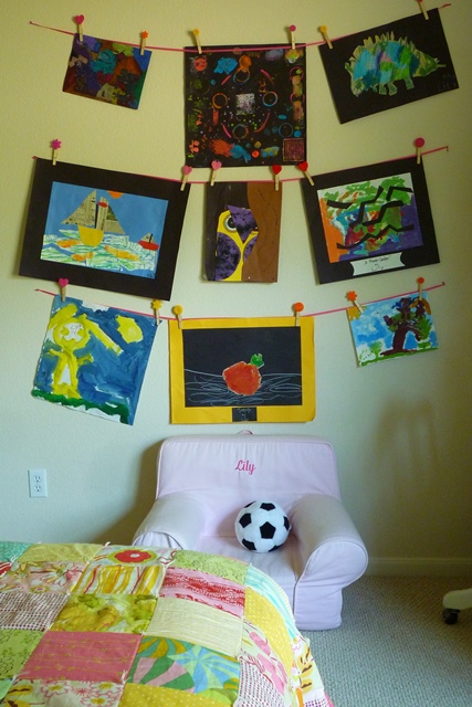 good-bye blank wall, hello cuteness!