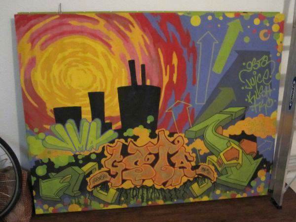 Street Art Cubicle Wall
