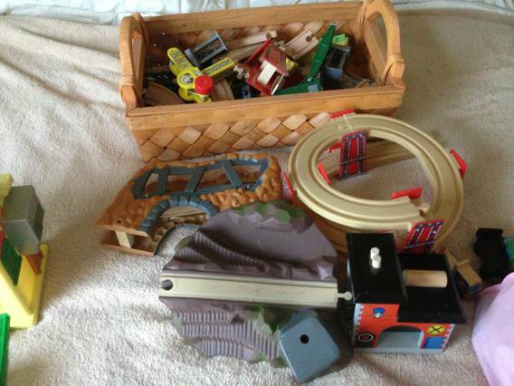 19 Various Sets of Trains