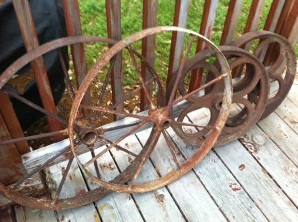 Antique Iron Wheels