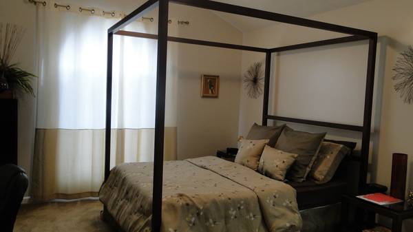 Modern Canopy Bed