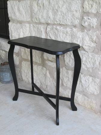 Vintage Black Side Table