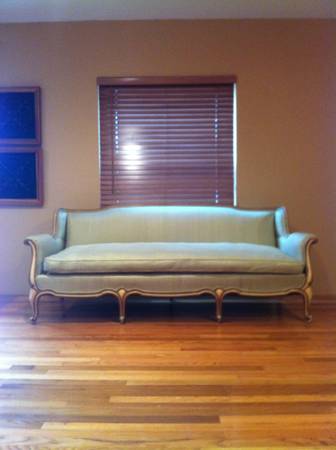 Vintage Silk French Sofa