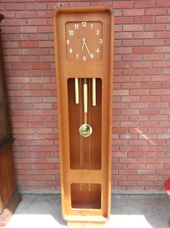 02 Danish Modern Grandfather Clock