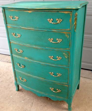 14 Custom Painted Dresser