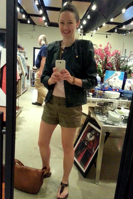 Liz Roberts Robert Elliot leather jacket